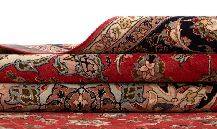 Detail image of 6' 7 x 10' Tabriz Rug
