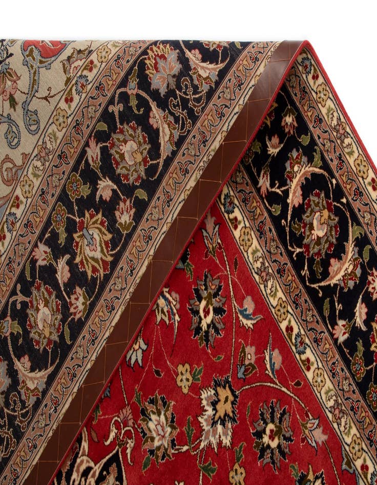 Detail image of 6' 7 x 10' Tabriz Rug