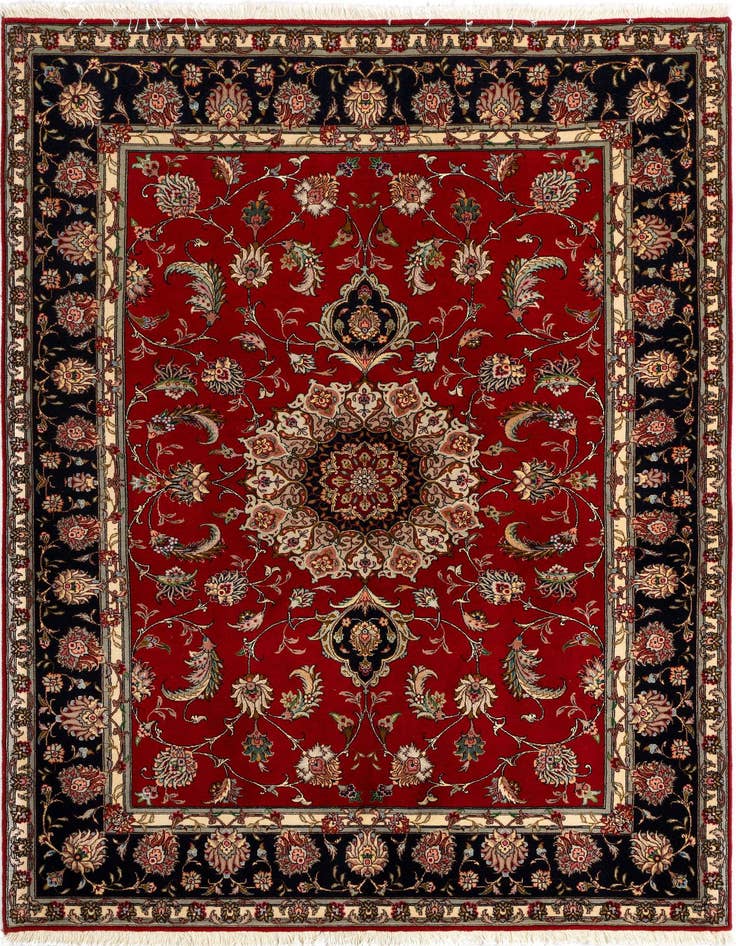 Detail image of 4' 11 x 6' 8 Tabriz Rug