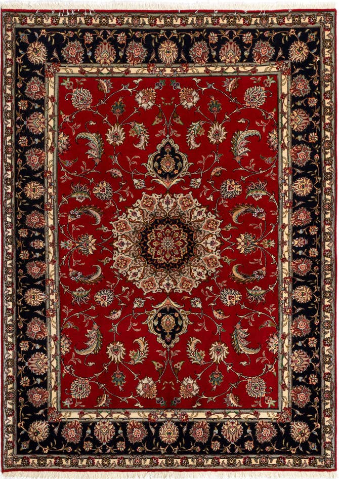 Detail image of 4' 11 x 6' 8 Tabriz Rug