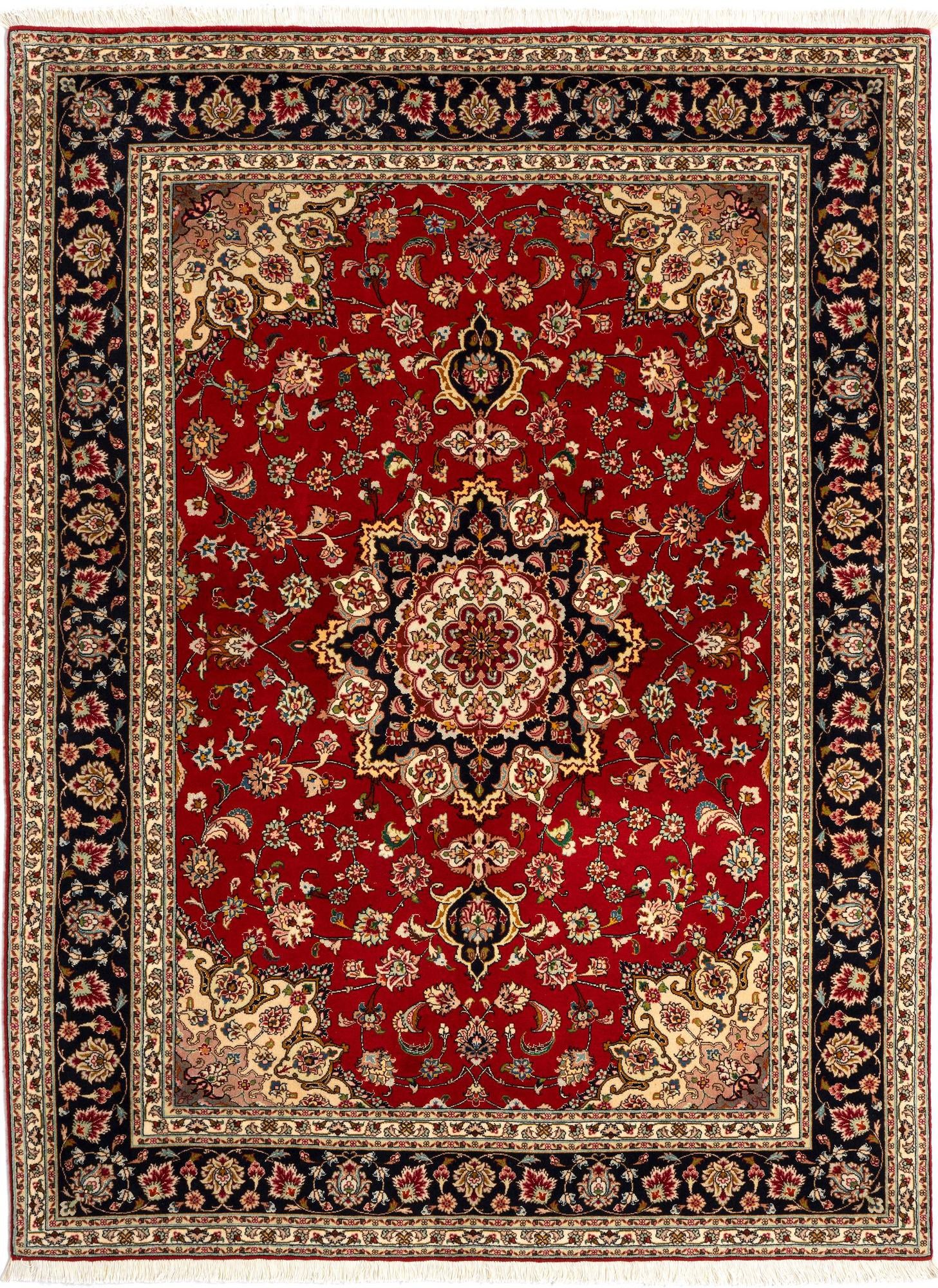 4' 11 x 6' 9 Tabriz Rug