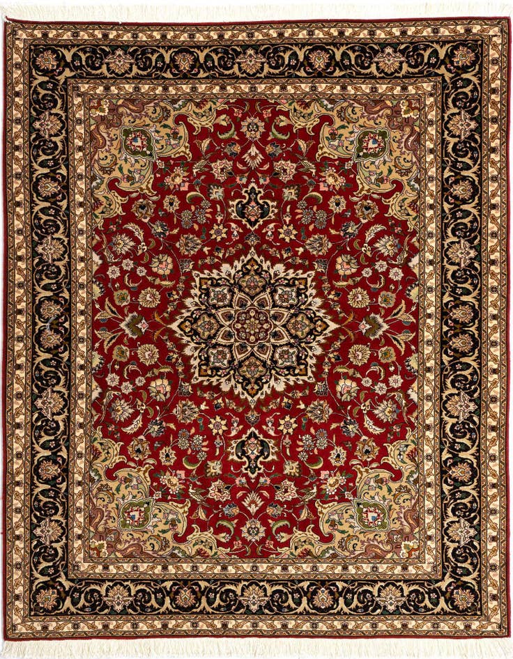 Detail image of 5' 1 x 6' 5 Tabriz Rug