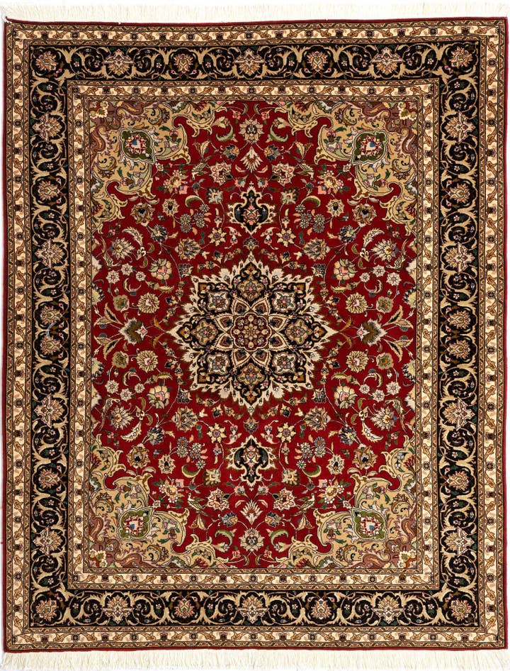 Detail image of 5' 1 x 6' 5 Tabriz Rug