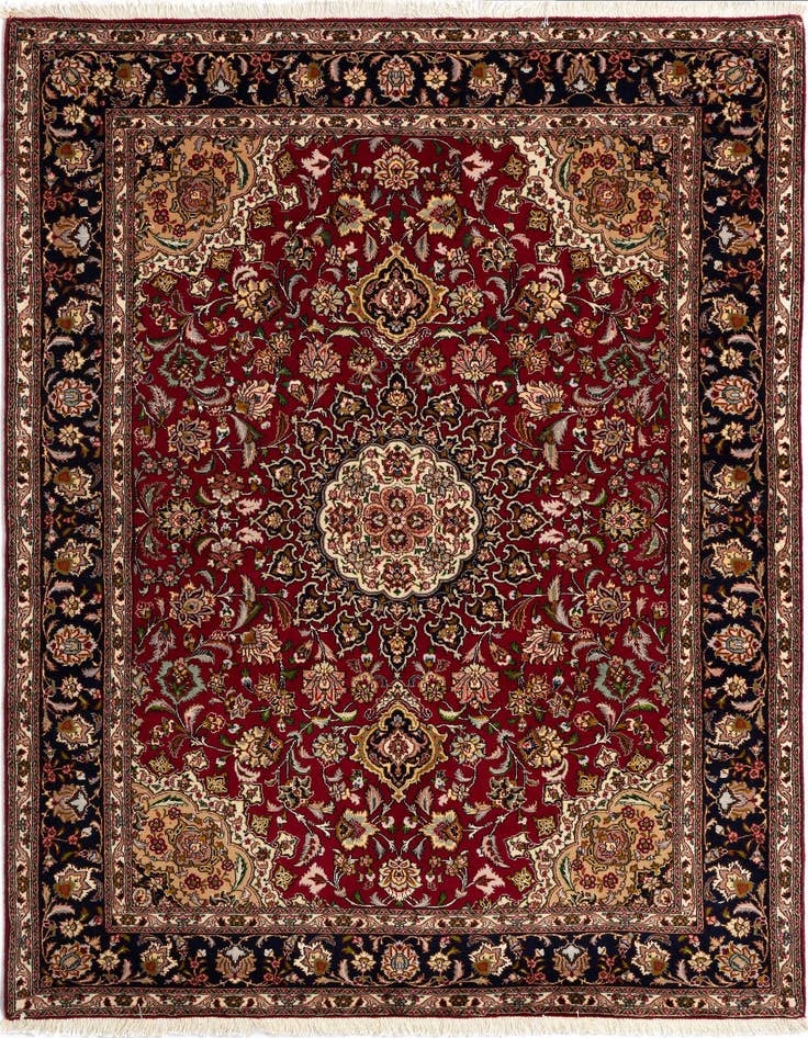 Detail image of 5' x 6' 11 Tabriz Rug