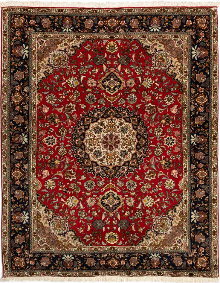 Detail image of 4' 11 x 6' 8 Tabriz Rug