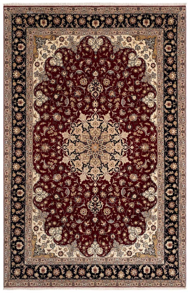 Detail image of 6' 9 x 10' 3 Tabriz Rug