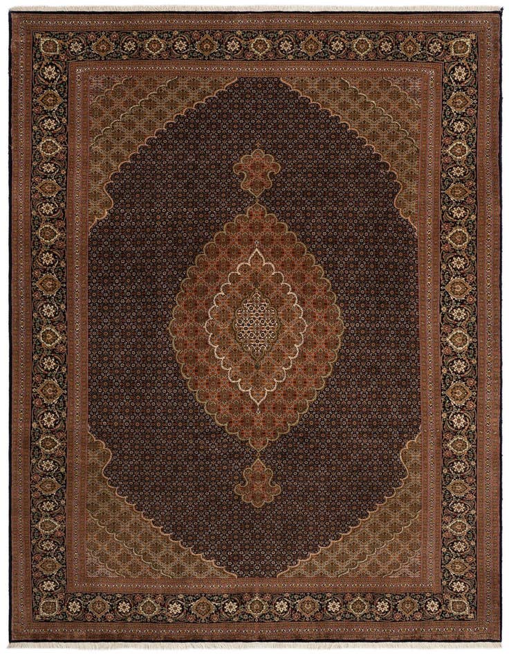 Detail image of 6' 7 x 9' 10 Tabriz Rug