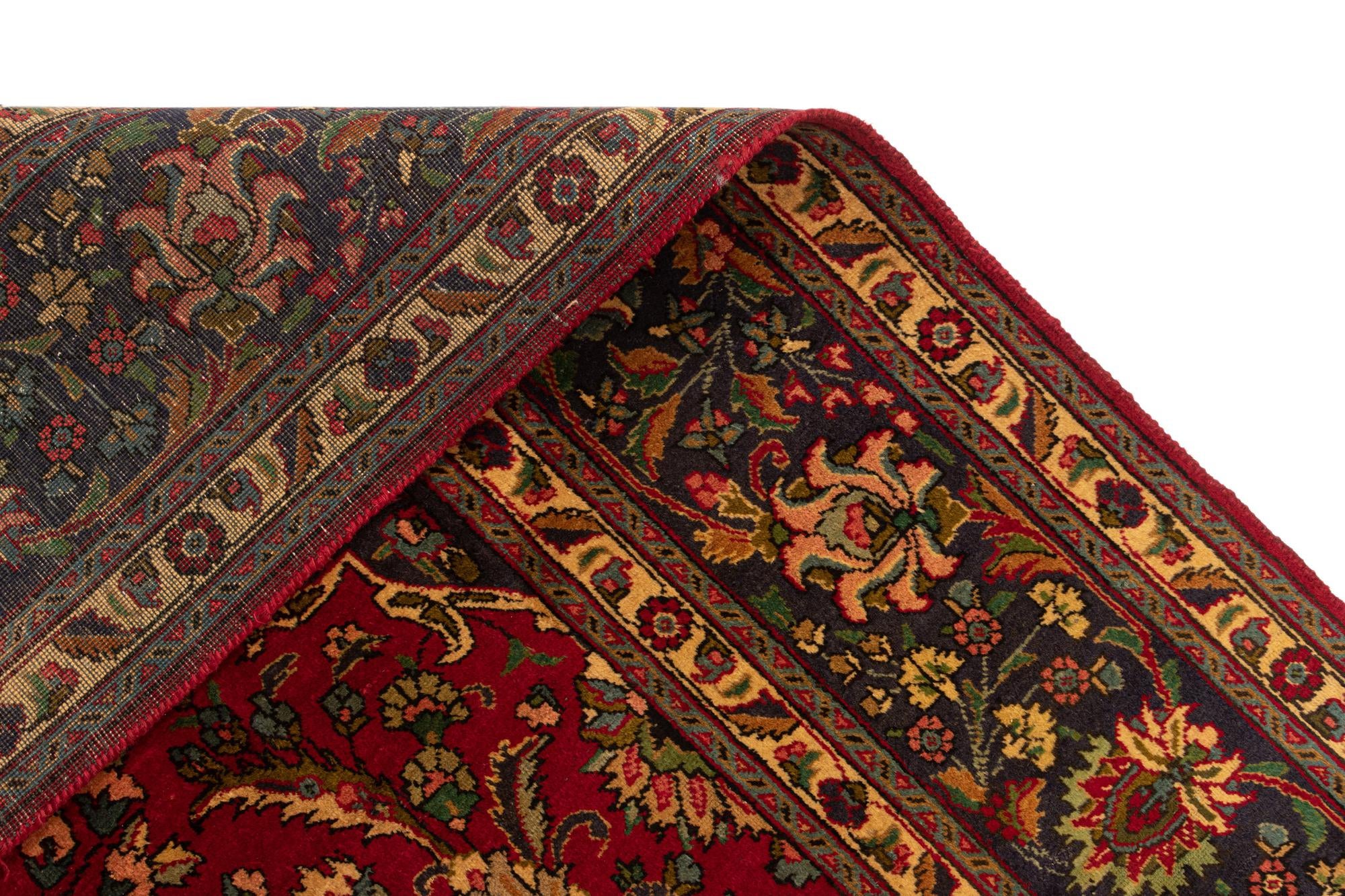 9' 5 x 13' 5 Tabriz Wool Rug