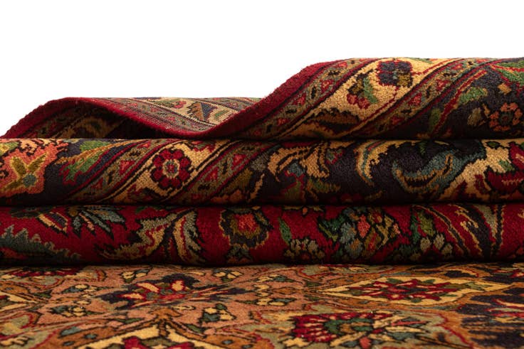 Detail image of 9' 5 x 13' 5 Tabriz Wool Rug