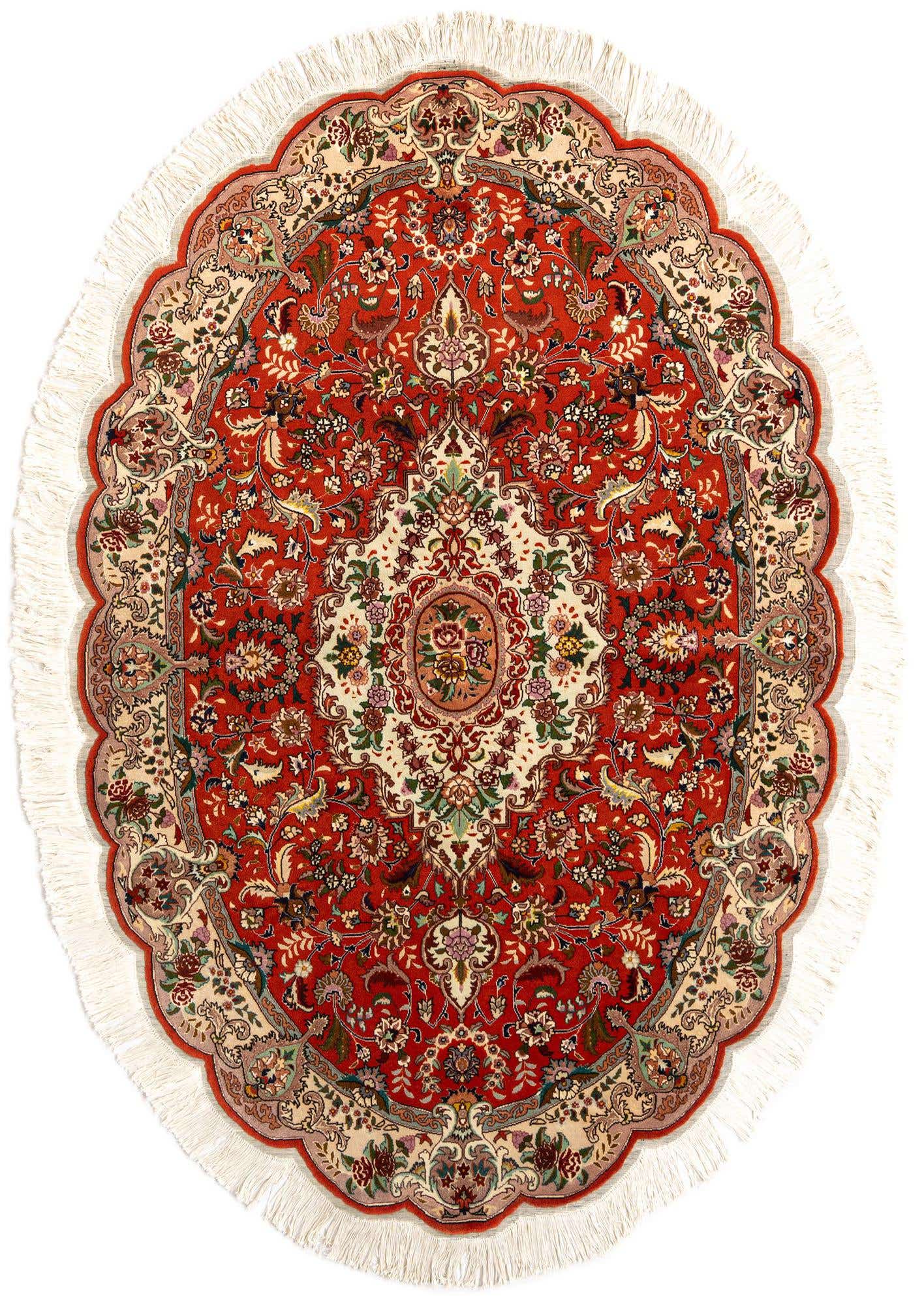 4' 3 x 6' 7 Tabriz Rug