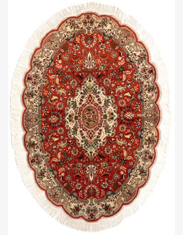 4' 3 x 6' 7 Tabriz Rug