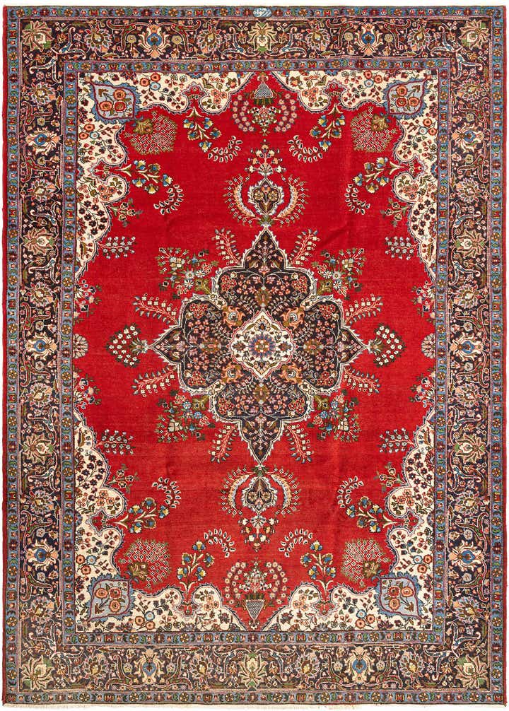 8' 4 x 11' 9 Tabriz Wool Rug