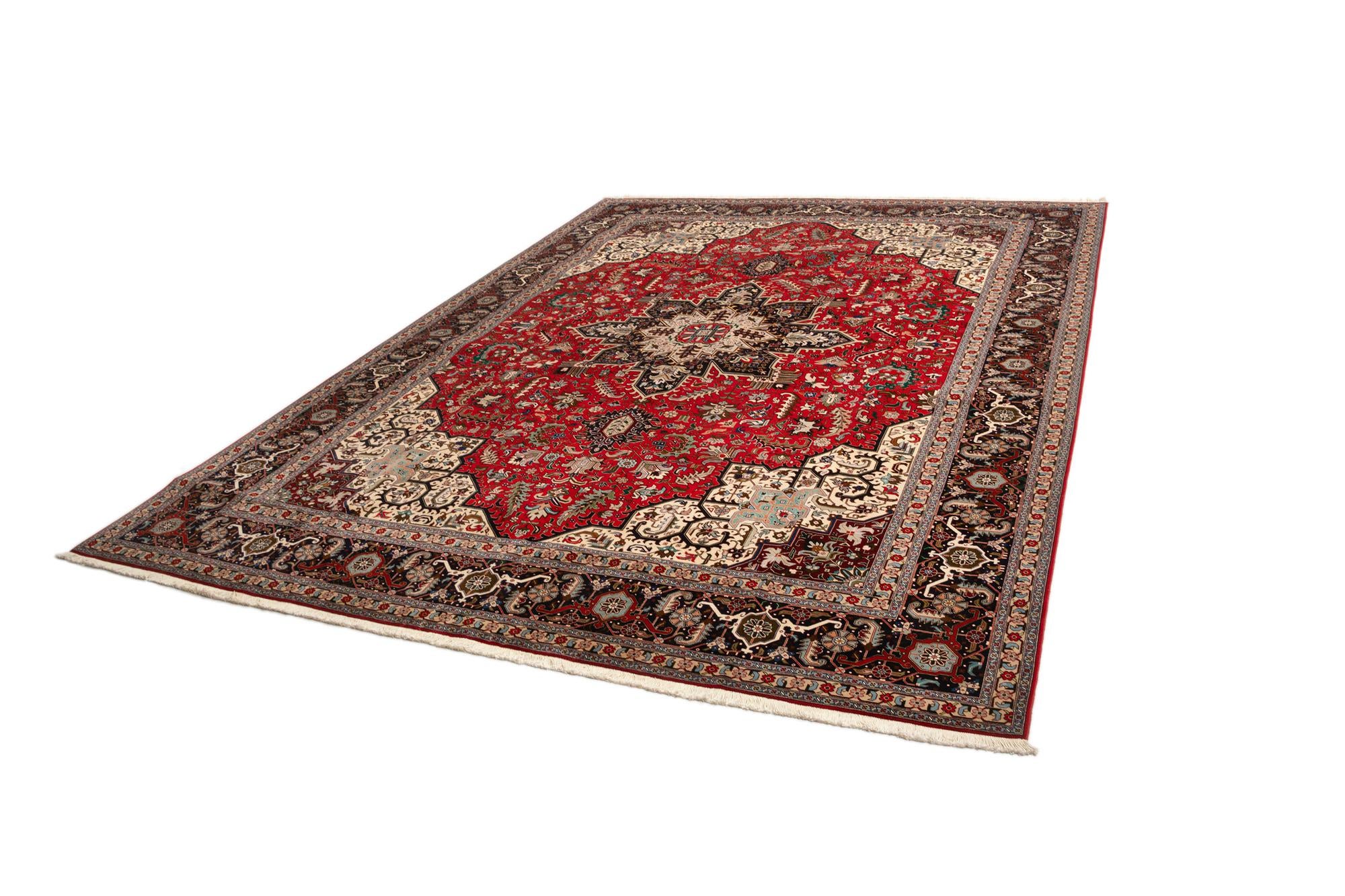 9' 10 x 13' 5 Tabriz Wool Rug