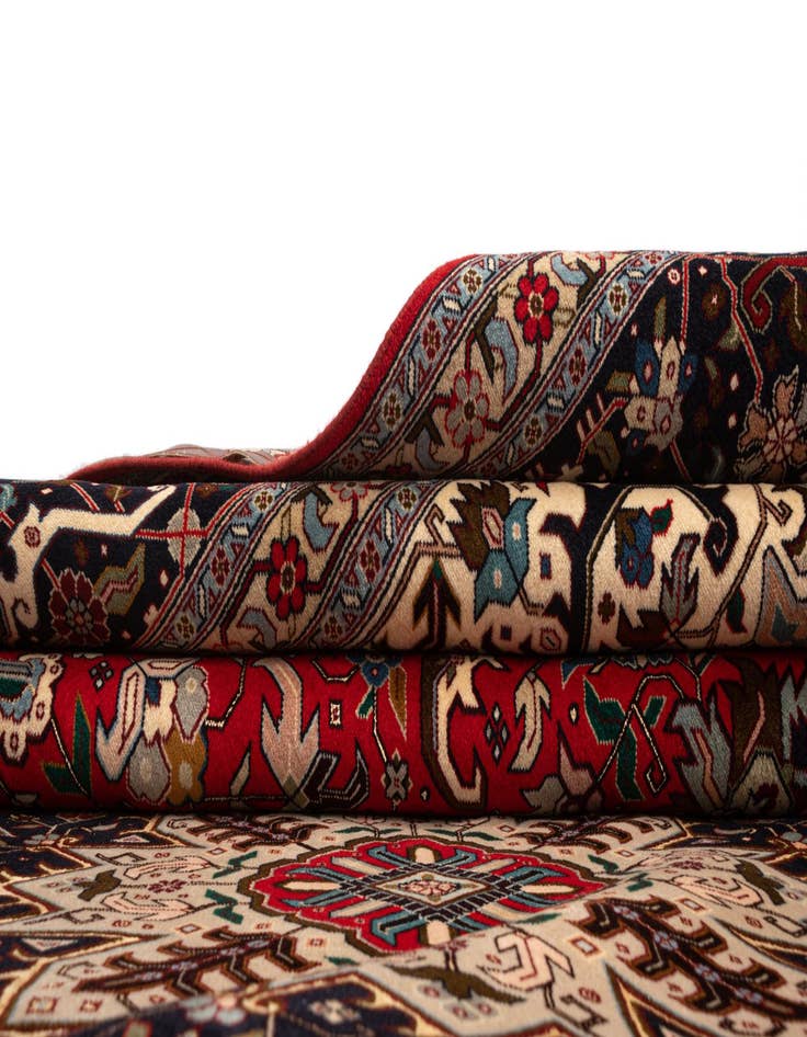 Detail image of 9' 10 x 13' 5 Tabriz Wool Rug