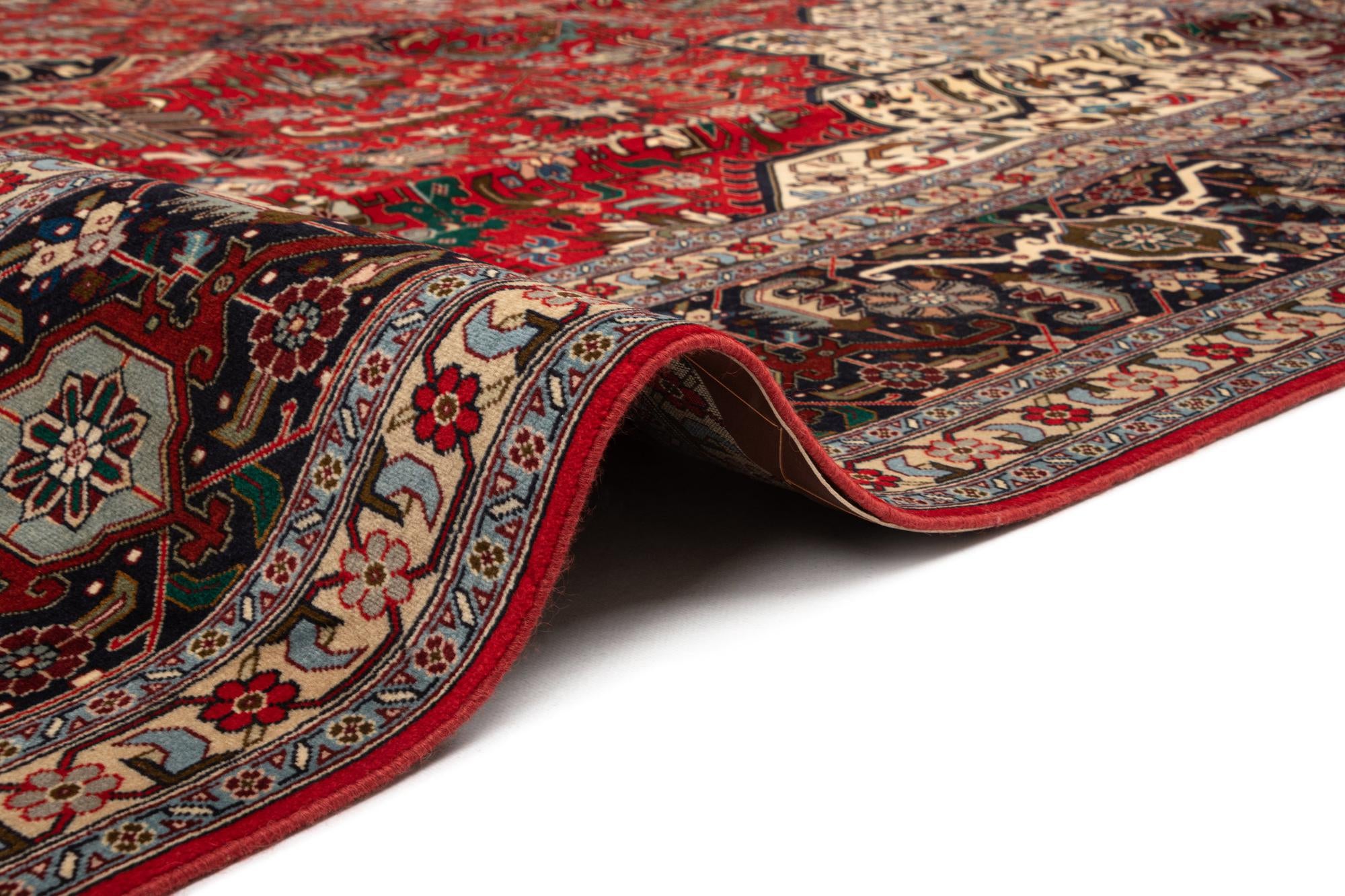 9' 10 x 13' 5 Tabriz Wool Rug