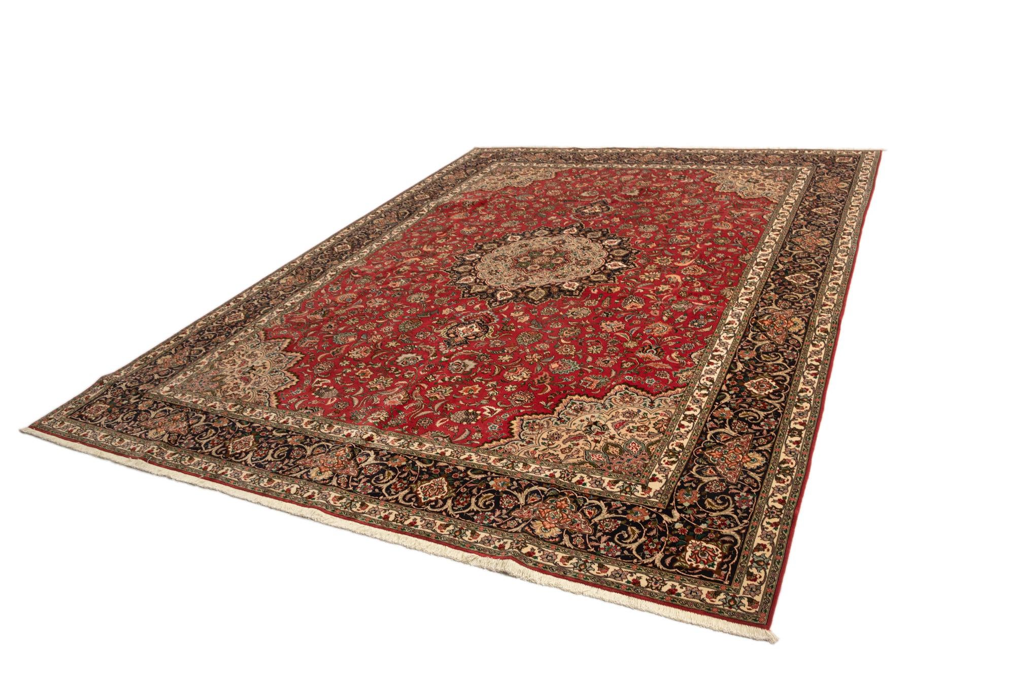 9' 9 x 12' 10 Tabriz Wool Rug