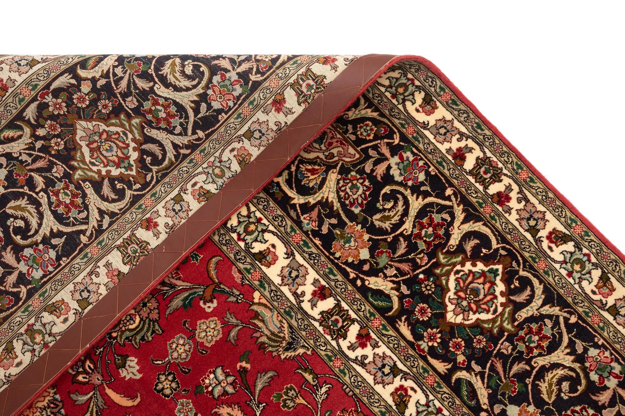 9' 9 x 12' 10 Tabriz Wool Rug