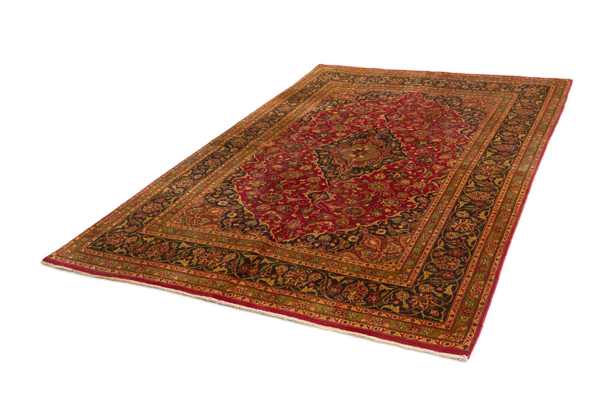 6' 7 x 9' 6 Tabriz Wool Rug