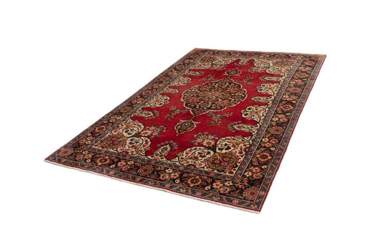 6' 2 x 8' 11 Tabriz Wool Rug