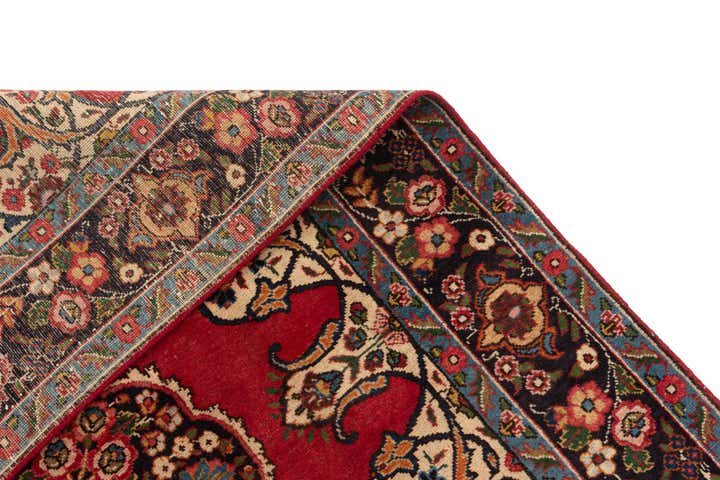 6' 2 x 8' 11 Tabriz Wool Rug