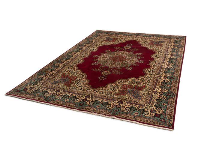8' 2 x 11' 3 Tabriz Wool Rug