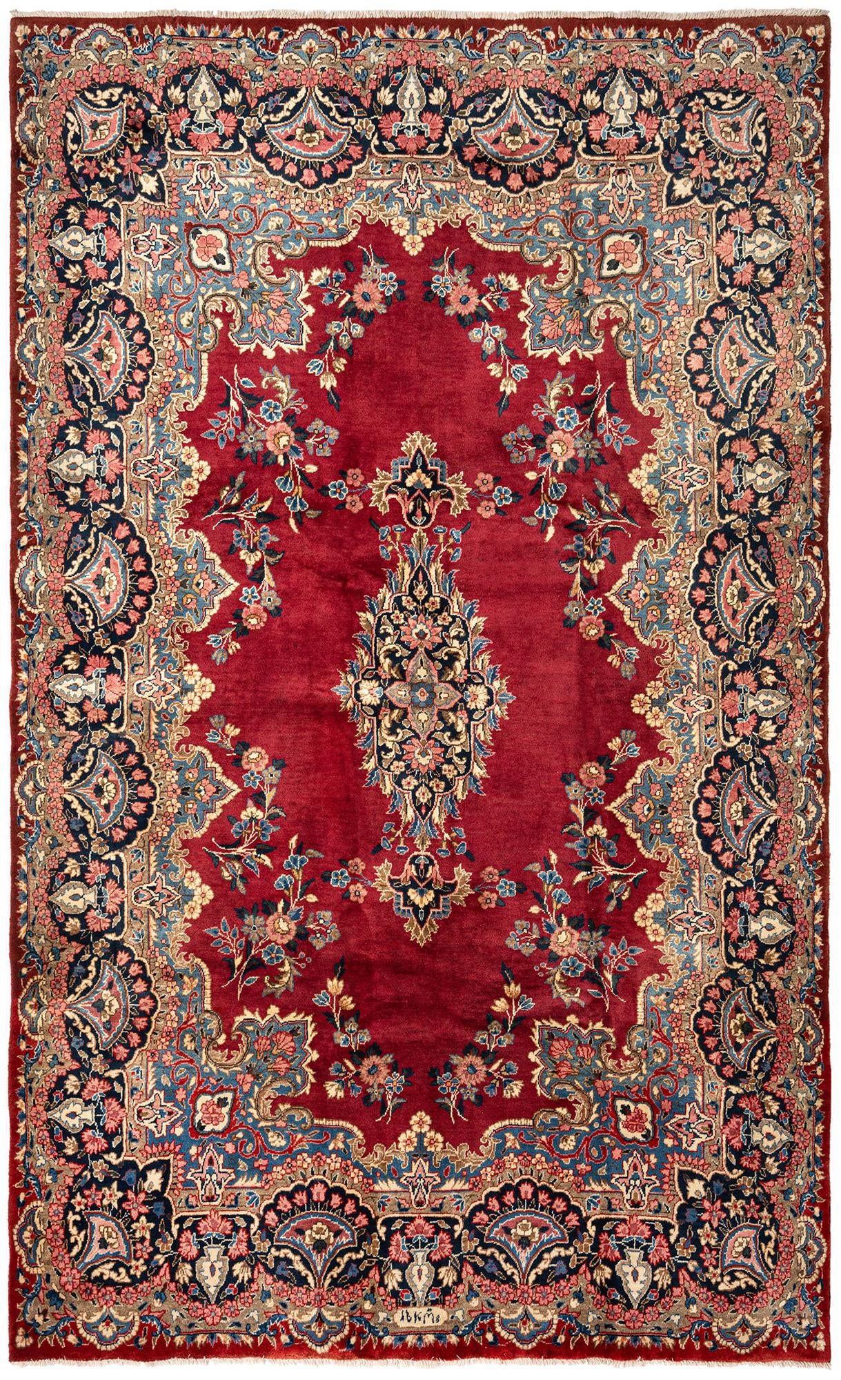 6' 2 x 10' 5 Tabriz Wool Rug