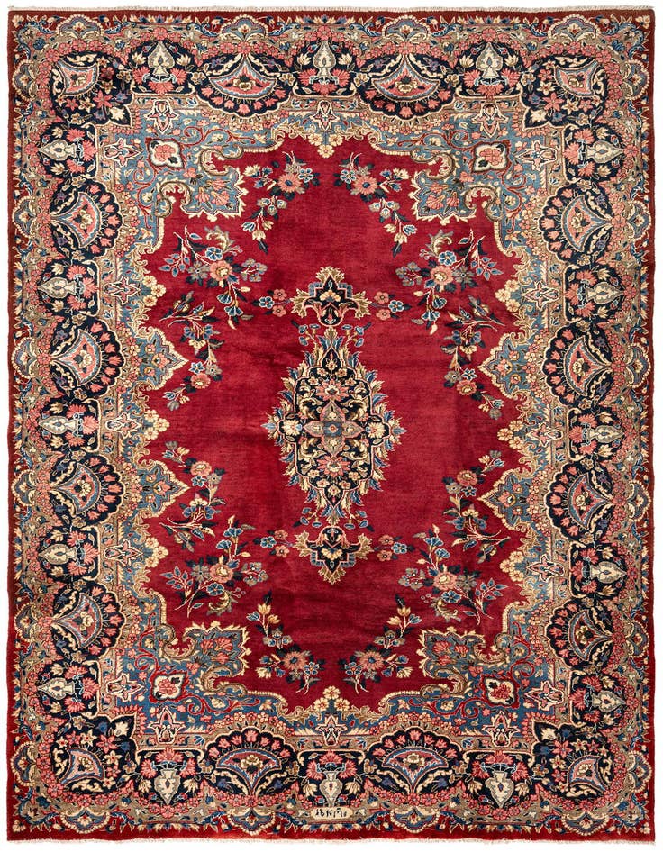 Detail image of 6' 2 x 10' 5 Tabriz Wool Rug