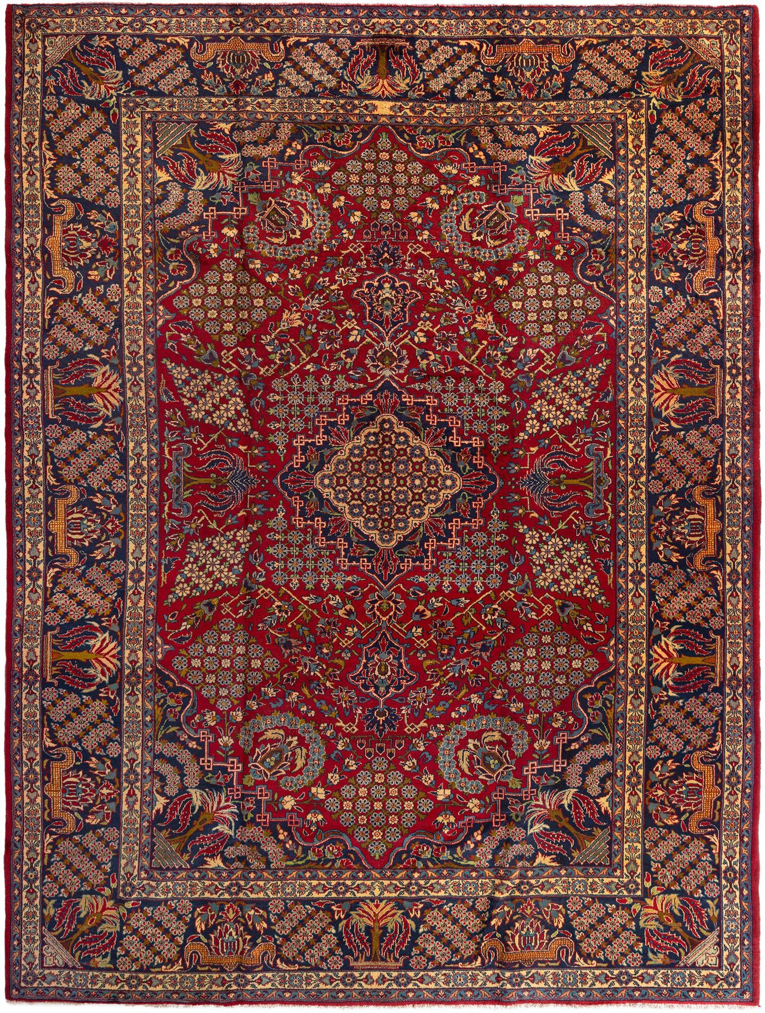 9' 8 x 13' 1 Tabriz Rug