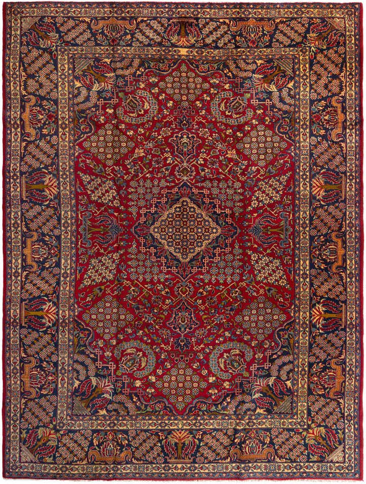 9' 8 x 13' 1 Tabriz Rug