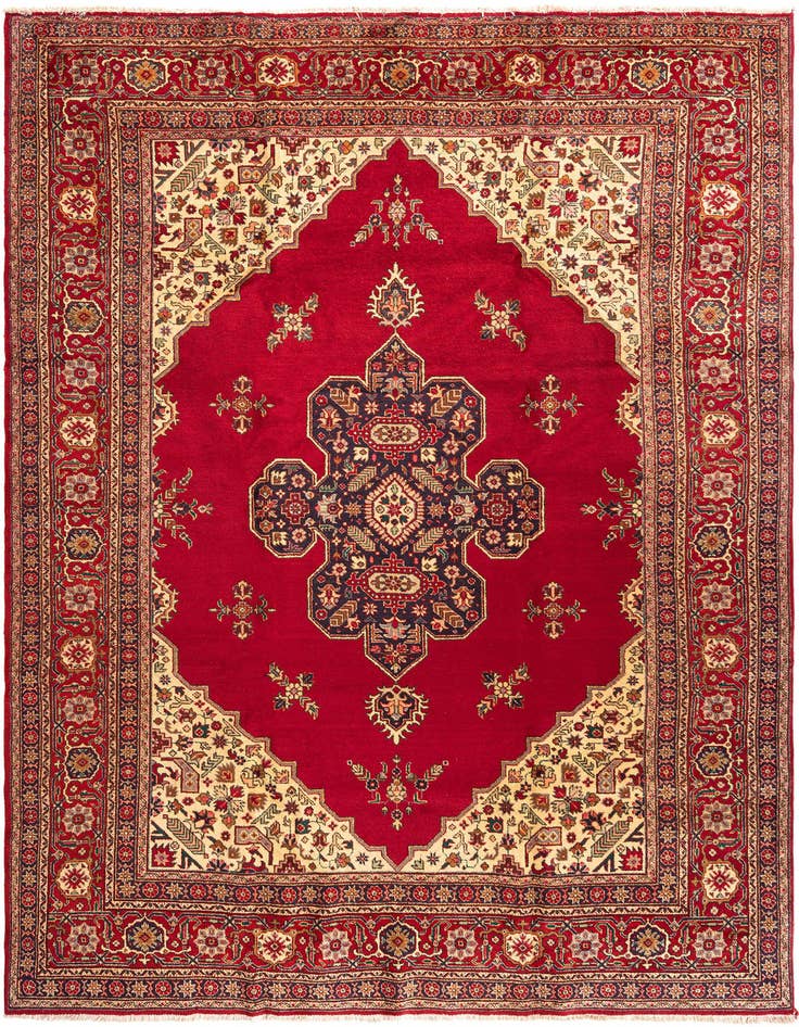 Detail image of 9' 3 x 12' 10 Tabriz Rug