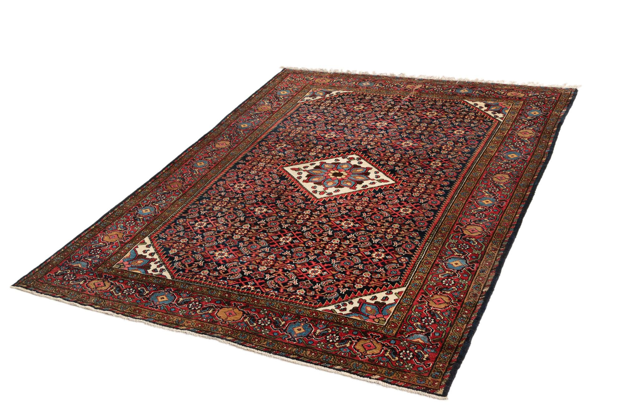 4' 11 x 6' 9 Tabriz Wool Rug