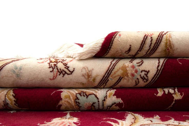 Detail image of 6' 9 x 8' 3 Tabriz Rug