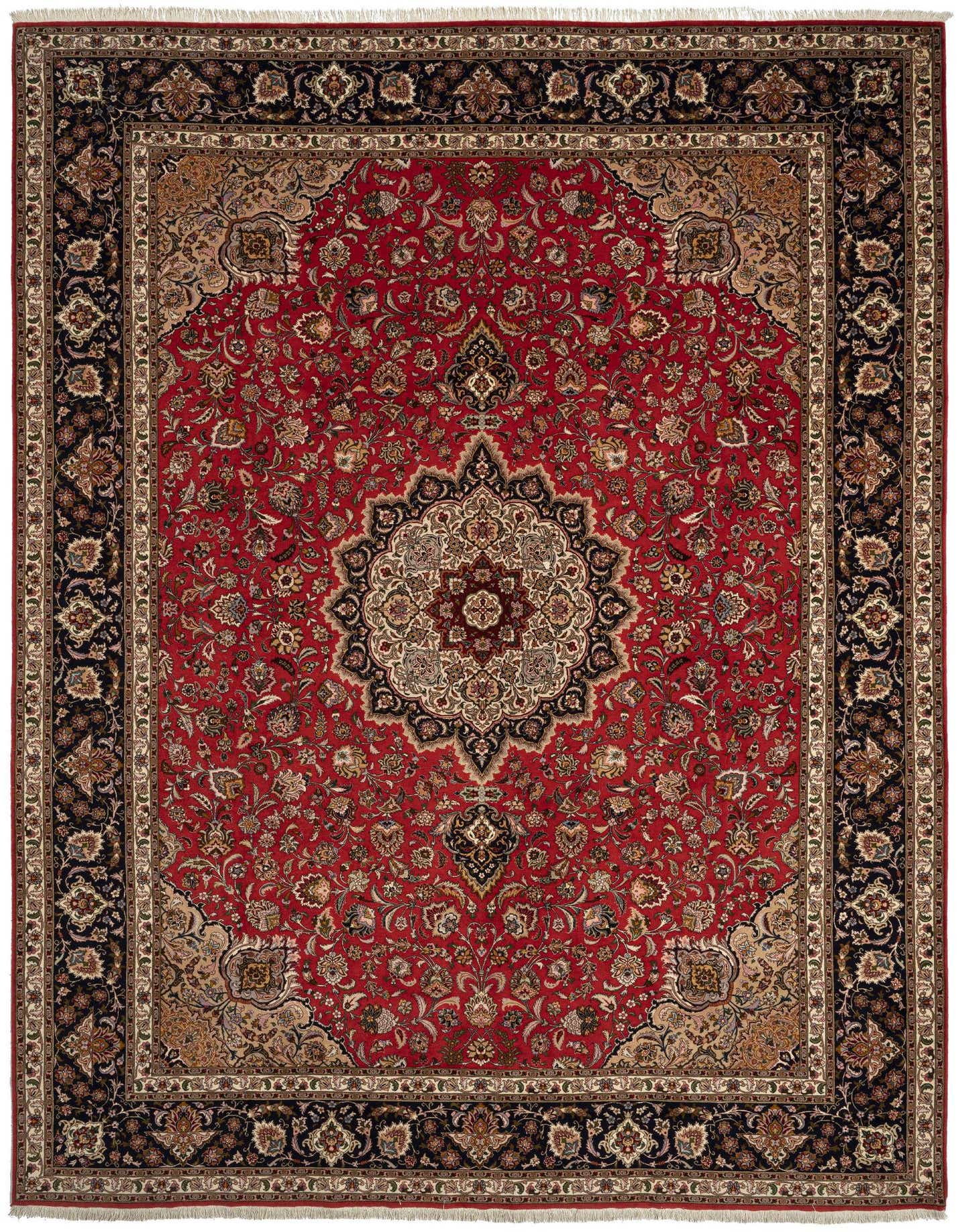 9' 10 x 13' 8 Tabriz Rug
