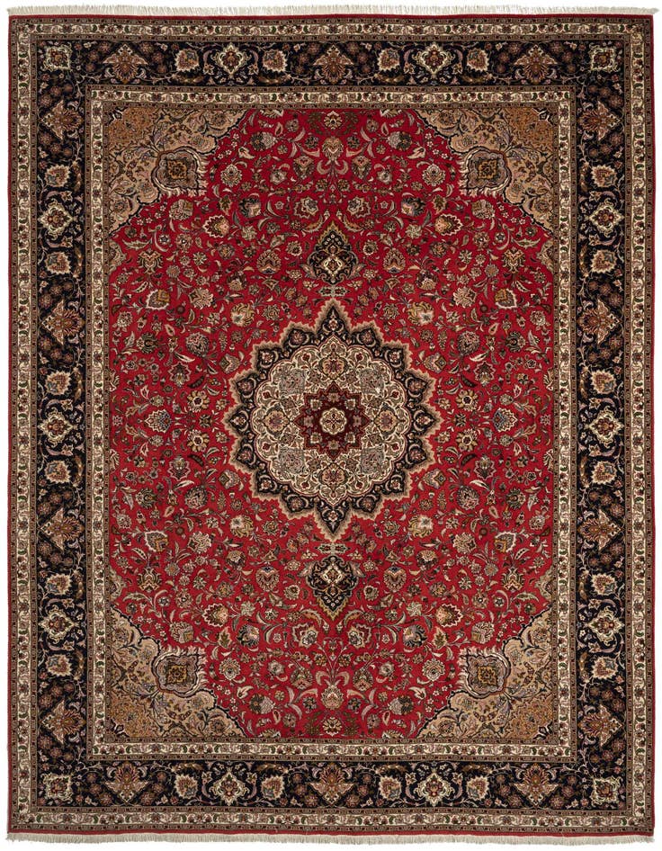 Detail image of 9' 10 x 13' 8 Tabriz Rug
