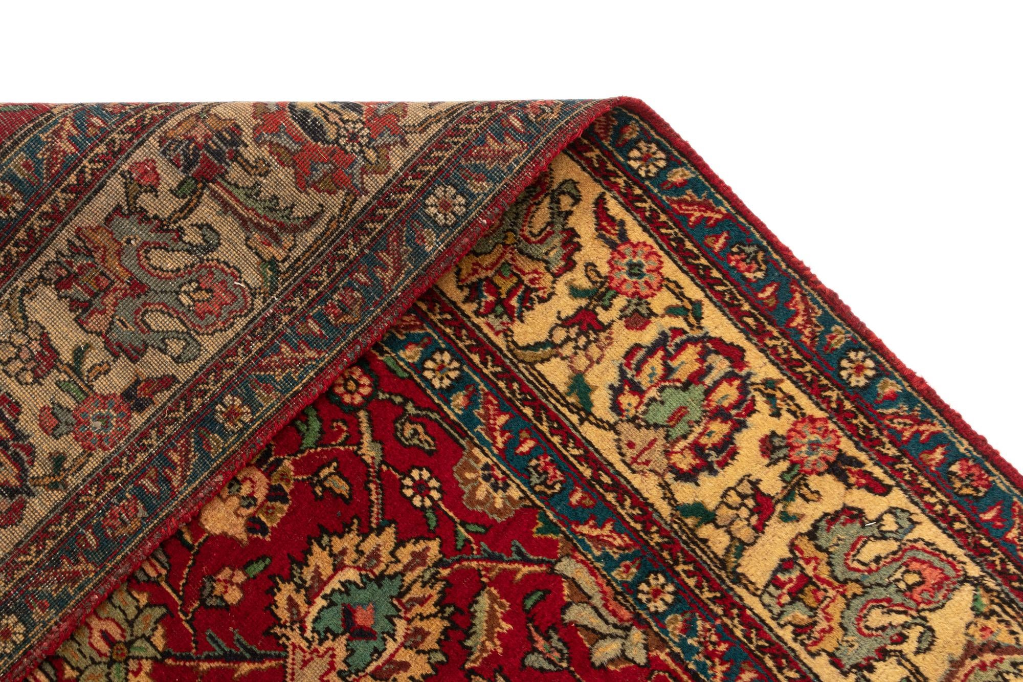 7' 8 x 10' 10 Tabriz Wool Rug