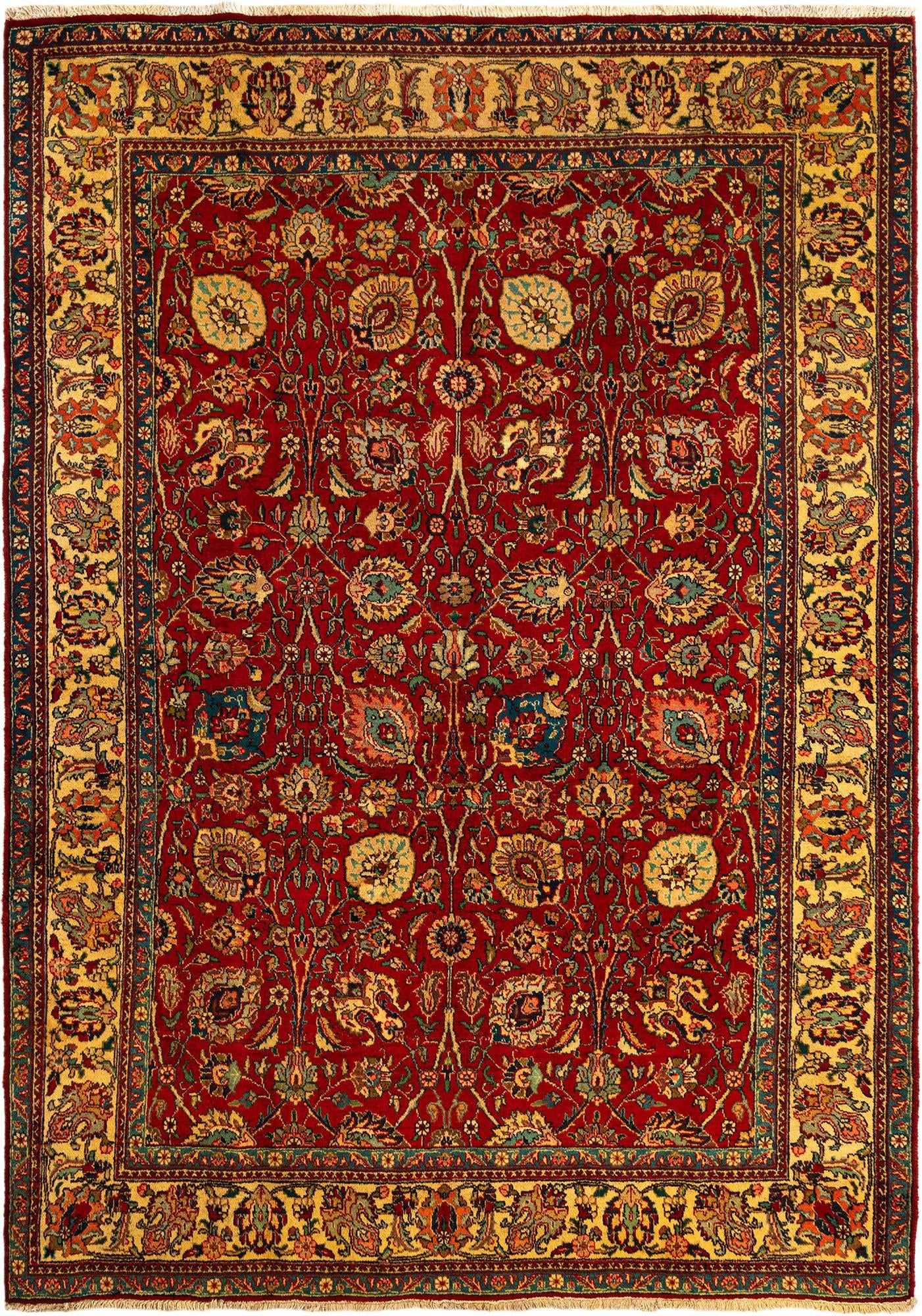 7' 8 x 10' 10 Tabriz Wool Rug