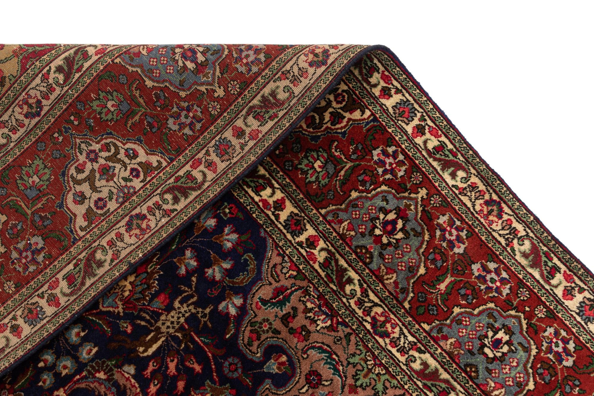 9' 9 x 12' 2 Tabriz Wool Rug
