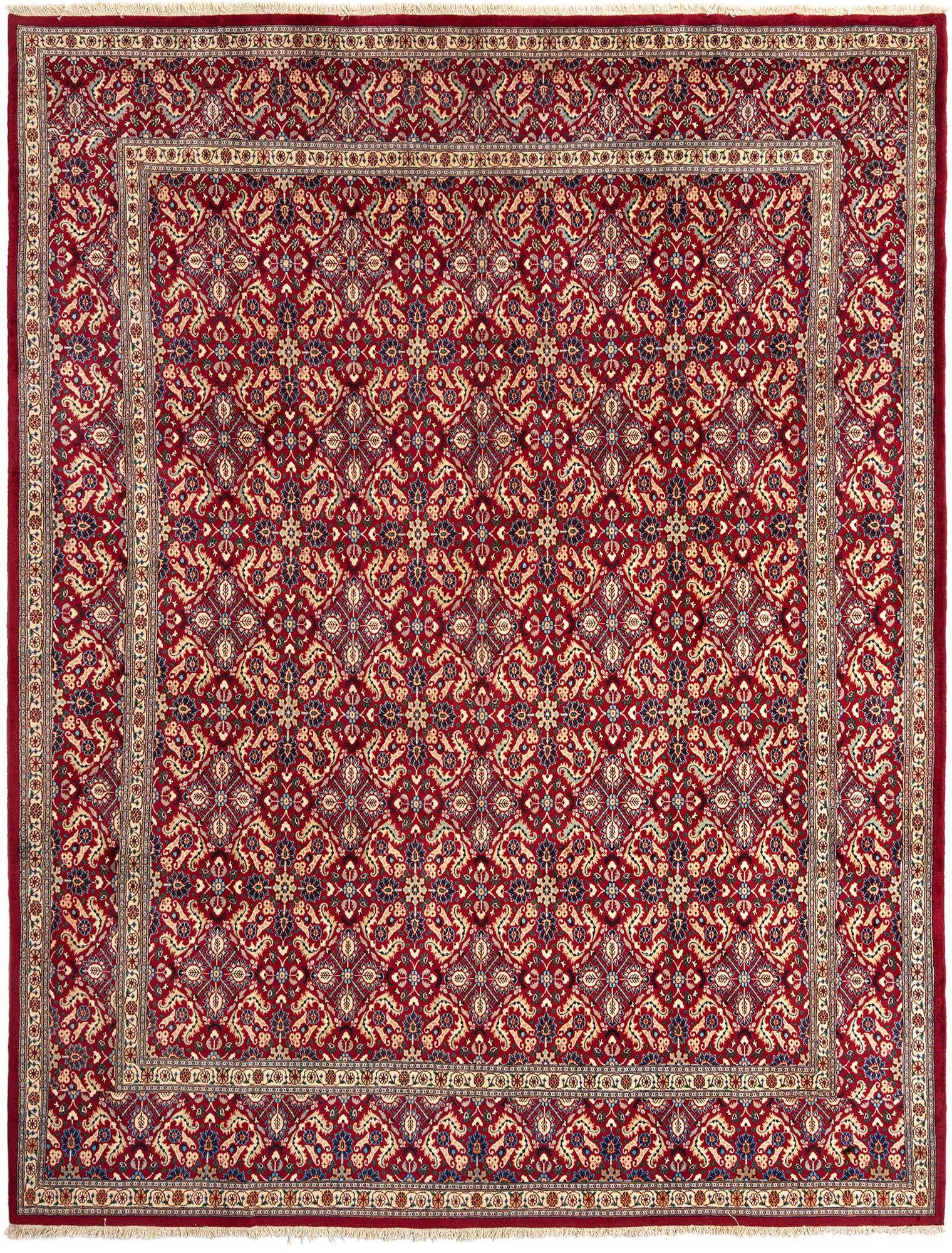 9' 3 x 12' 6 Tabriz Wool Rug