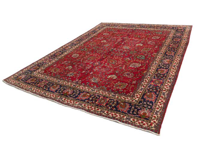 10' 1 x 12' 6 Tabriz Wool Rug