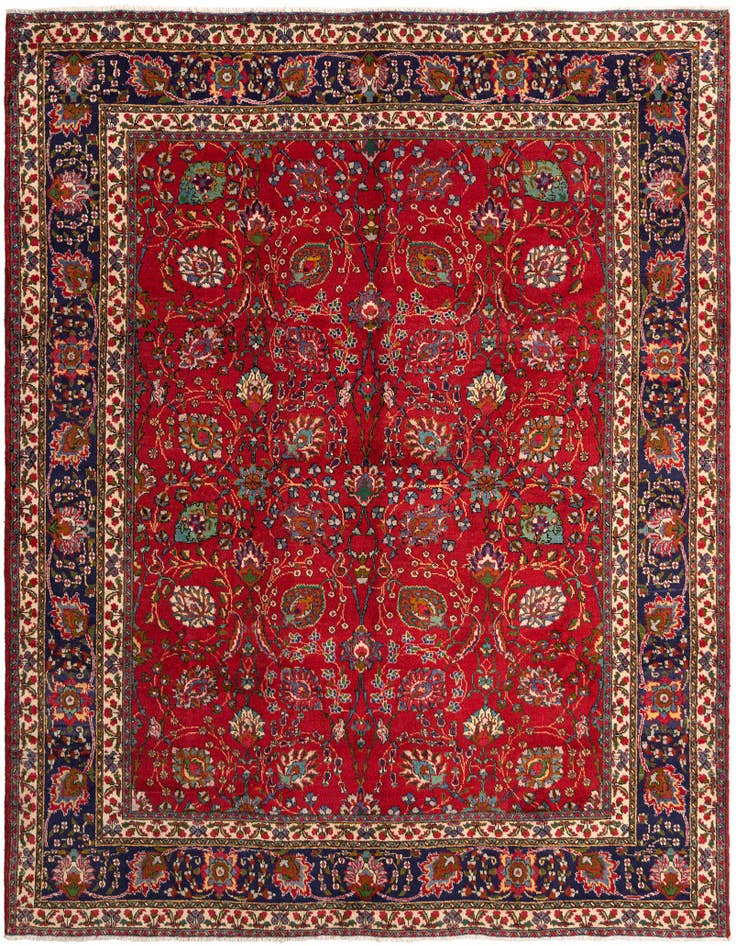 Detail image of 10' 1 x 12' 6 Tabriz Wool Rug