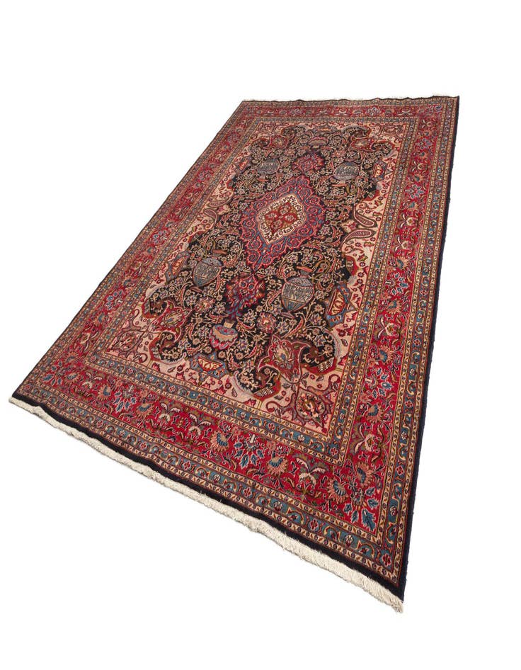 Detail image of 9' 7 x 12' 5 Tabriz Wool Rug