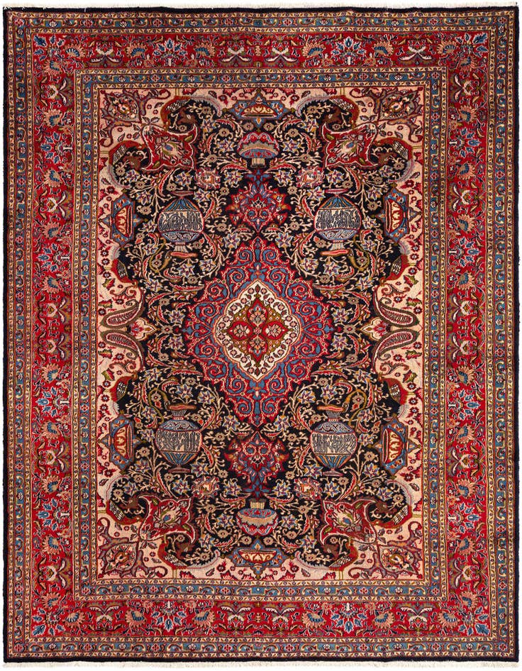 Detail image of 9' 7 x 12' 5 Tabriz Wool Rug