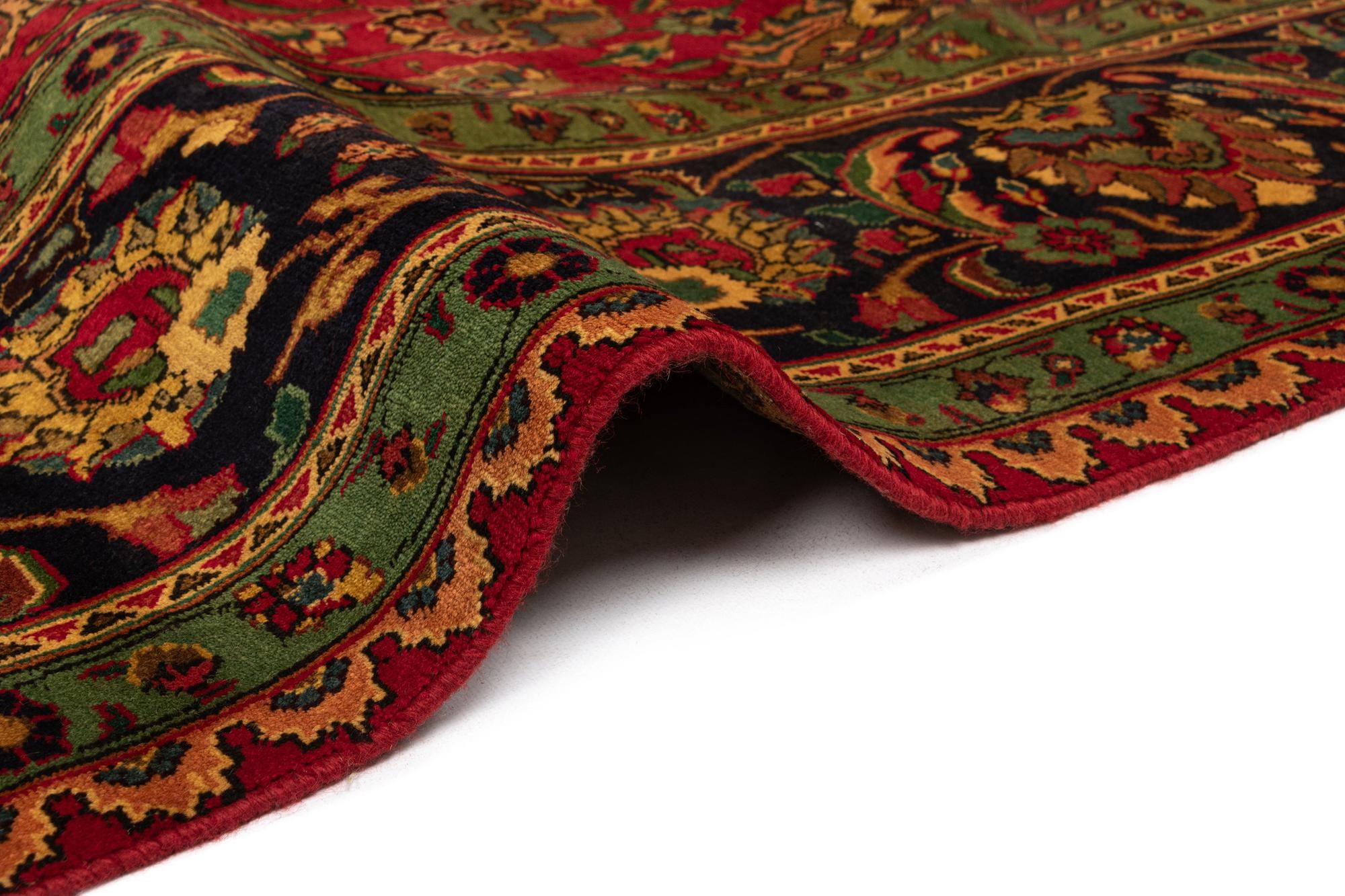 9' 10 x 12' 7 Tabriz Wool Rug