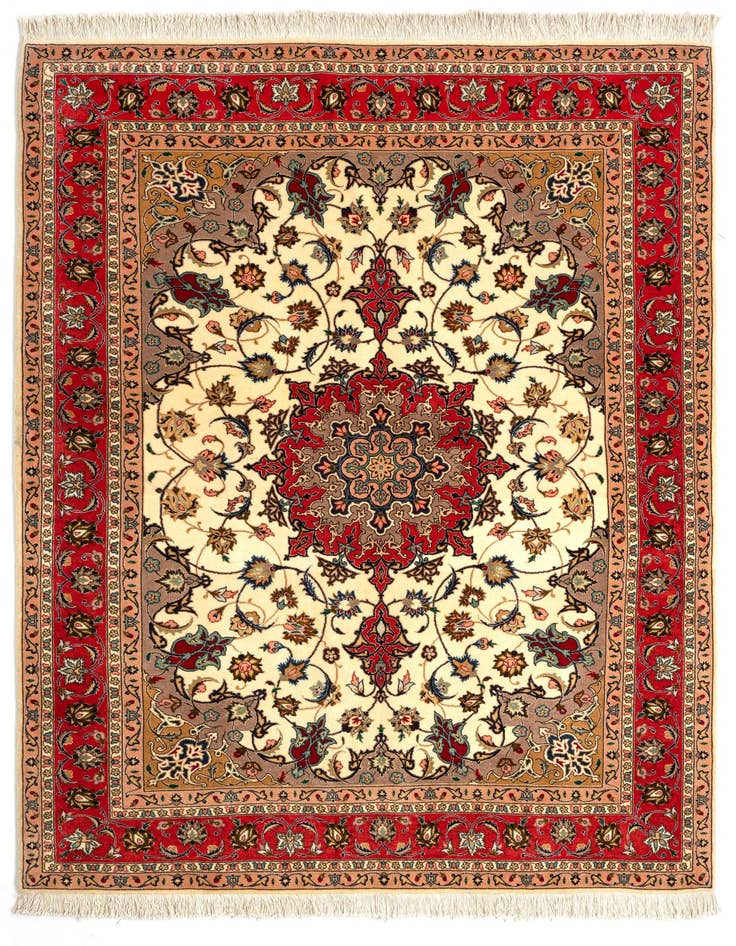 Detail image of 5' 1 x 6' 11 Tabriz Rug