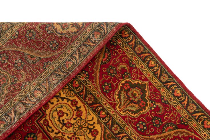 Detailfoto van 305cm x 405cm Tabriz Wol Vloerkleed