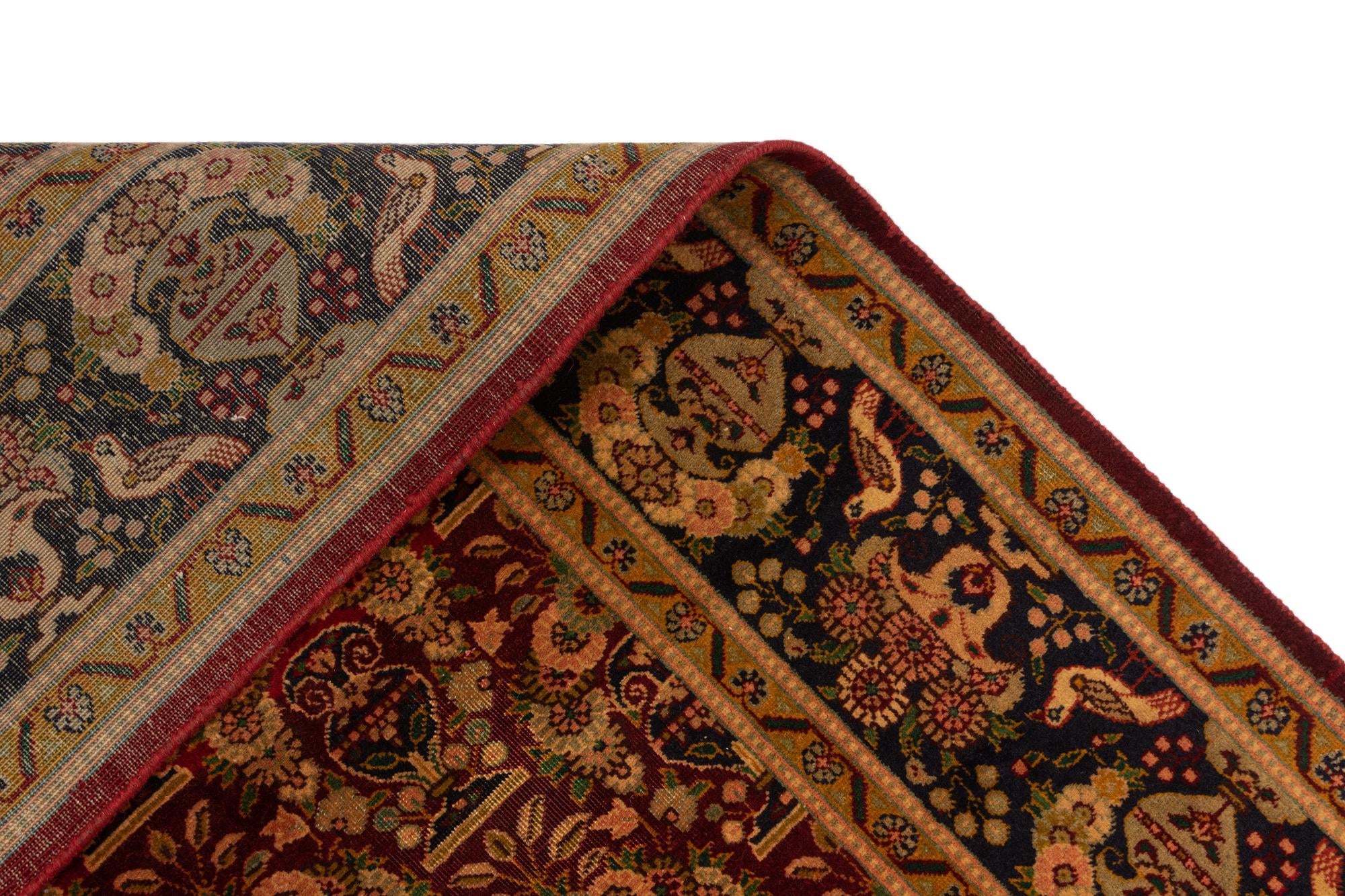 9' 5 x 12' 10 Tabriz Wool Rug