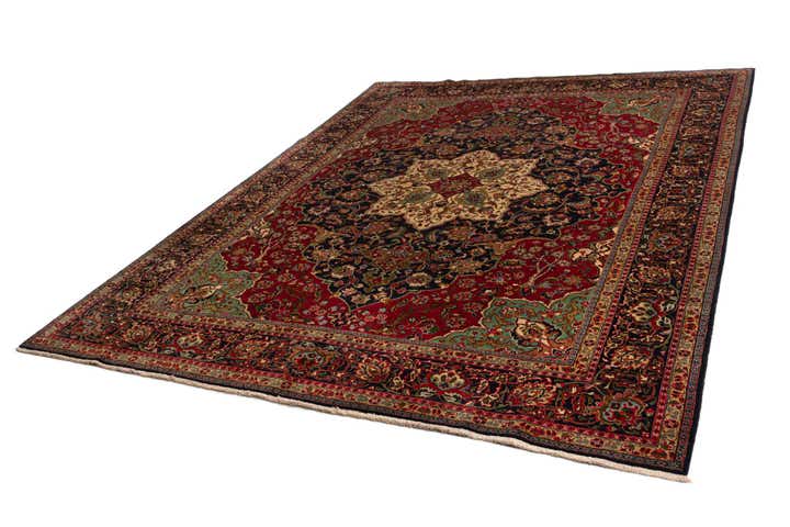9' 11 x 12' 10 Tabriz Wool Rug