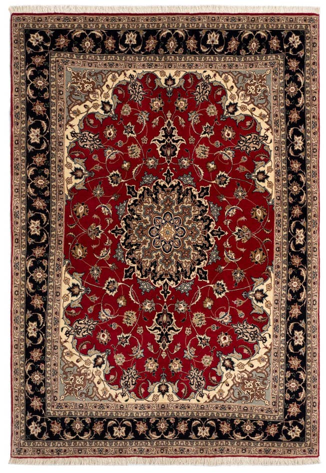 Detail image of 4' 9 x 7' 3 Tabriz Rug