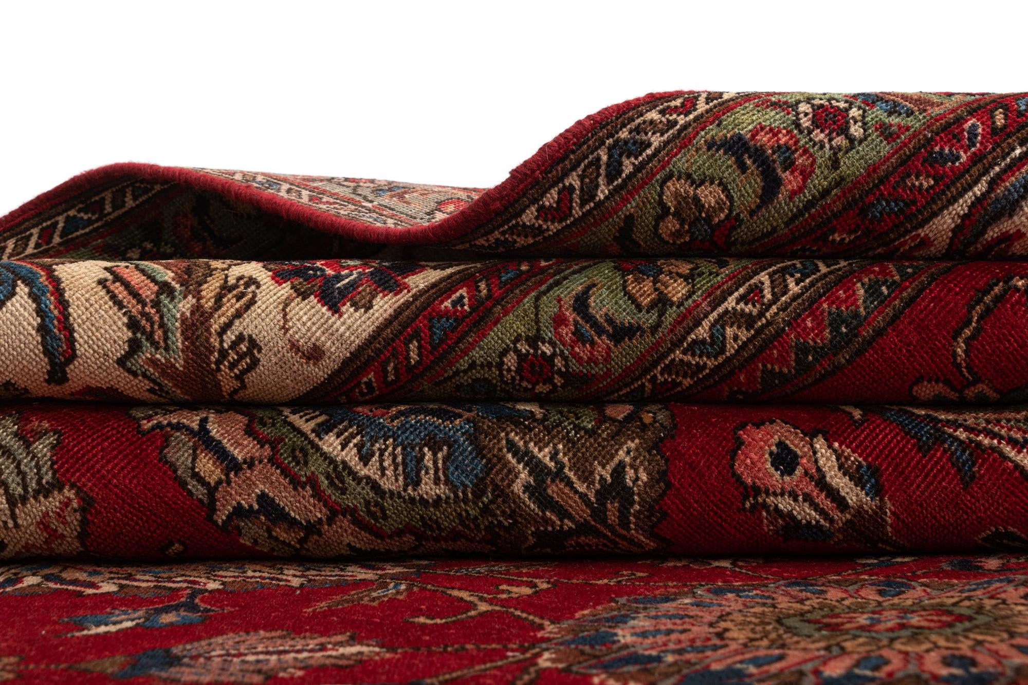 9' 10 x 13' 7 Tabriz Wool Rug
