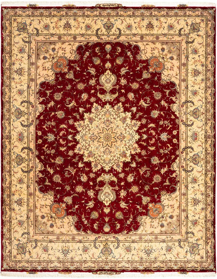 Detail image of 8' 4 x 10' 1 Tabriz Rug
